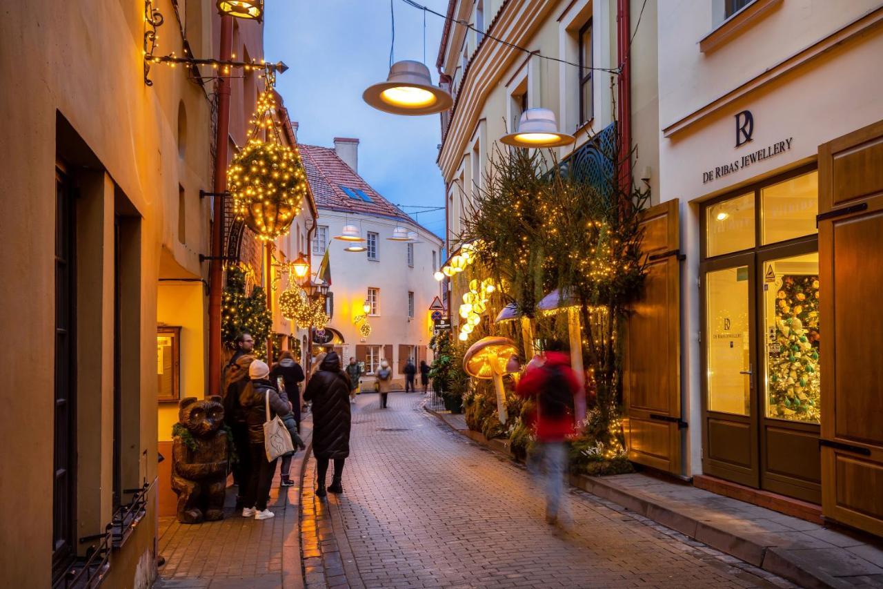 Ferienwohnung Luxury 2Bdr Heart Of Old Town Wilna Exterior foto
